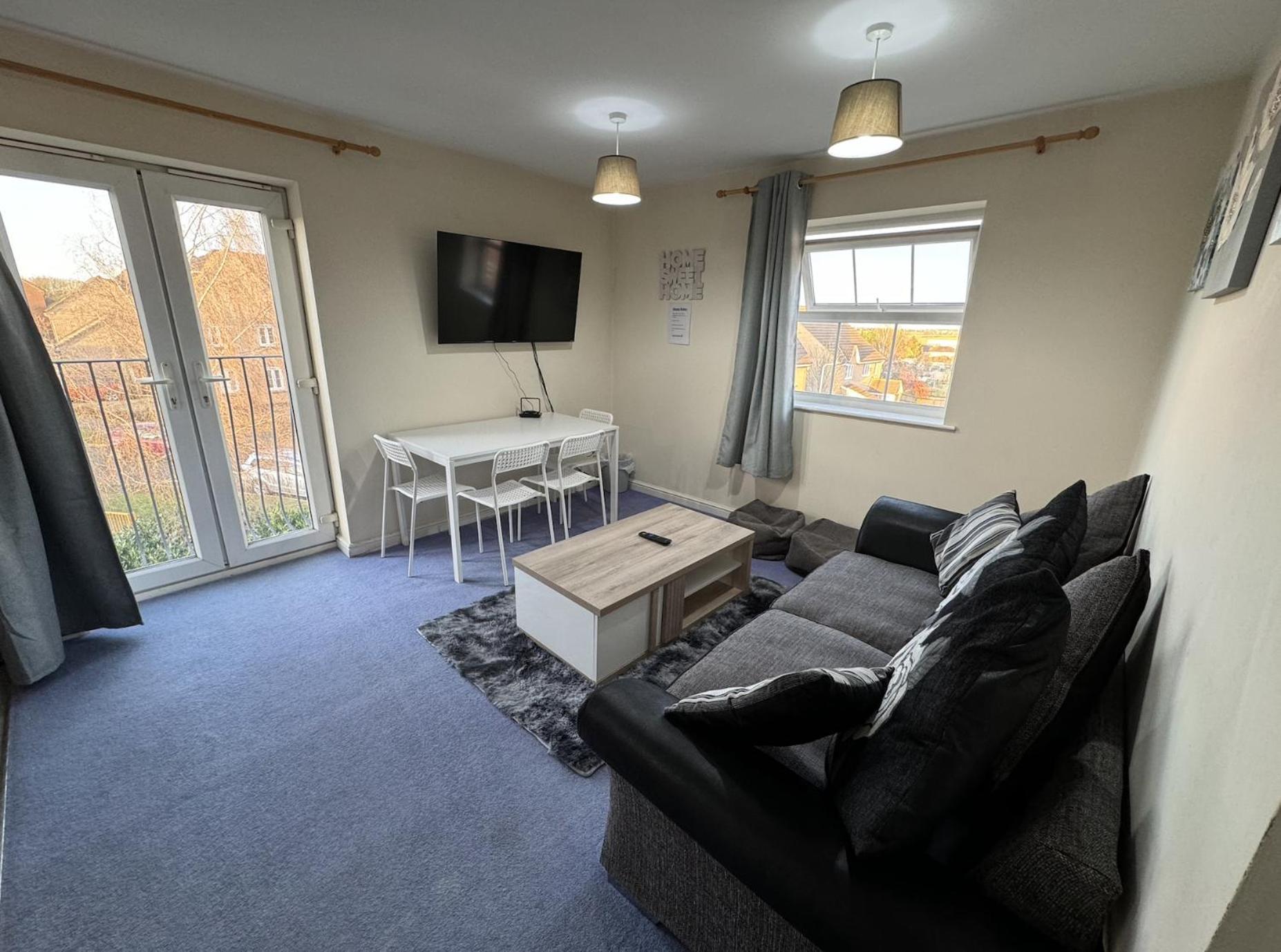Modern Penthouse Apartment Wellingborough Luaran gambar